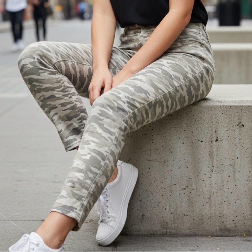STITCH STAR SKINNY CAMOUFLAGE LEGGINGS